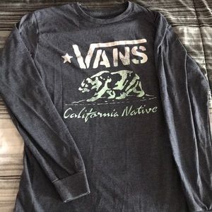 Vans long sleeve shirt